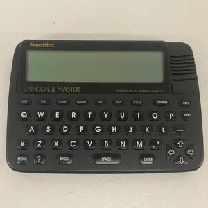FOR PARTS - Franklin Language Master Definitions LM-4200 SpellBlaster II 80s 90s